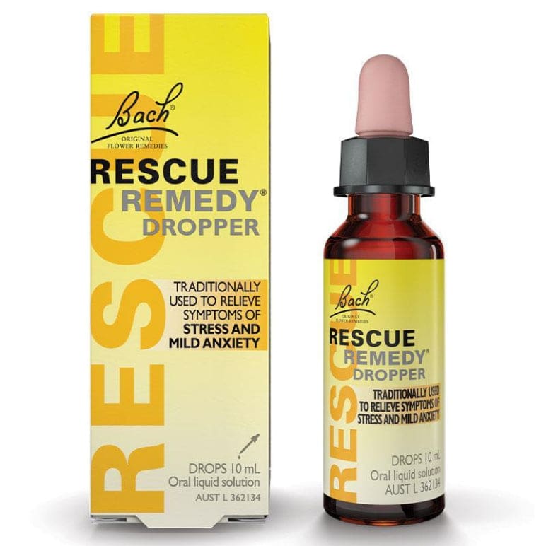 Rescue Remedy 10ml Liquid front image on Livehealthy HK imported from Australia