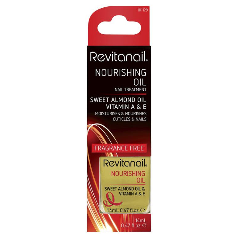 Revitanail Nourishing Oil 14ml front image on Livehealthy HK imported from Australia