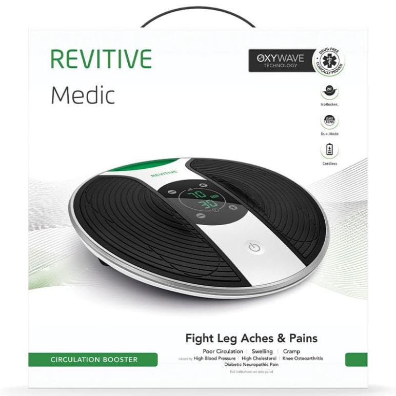 Revitive Medic EMS & TENS Circulation Booster front image on Livehealthy HK imported from Australia