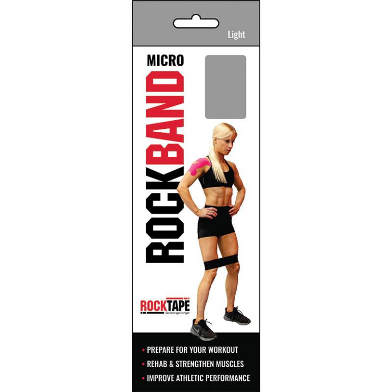 Rocktape Rockband Micro Grey Light front image on Livehealthy HK imported from Australia