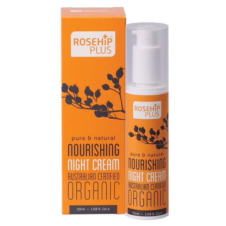 RosehipPLUS Nourishing Night Cream 50ml front image on Livehealthy HK imported from Australia