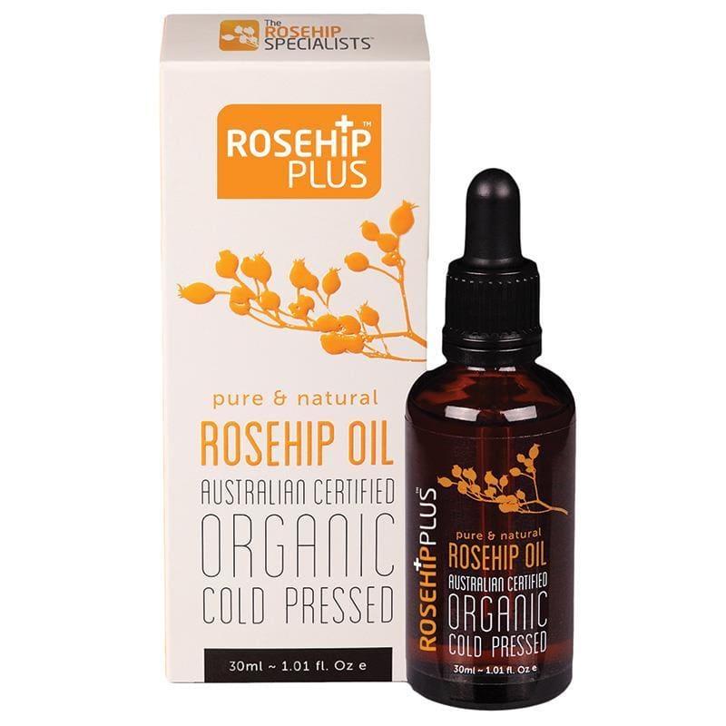 RosehipPLUS Rosehip Oil 30ml front image on Livehealthy HK imported from Australia