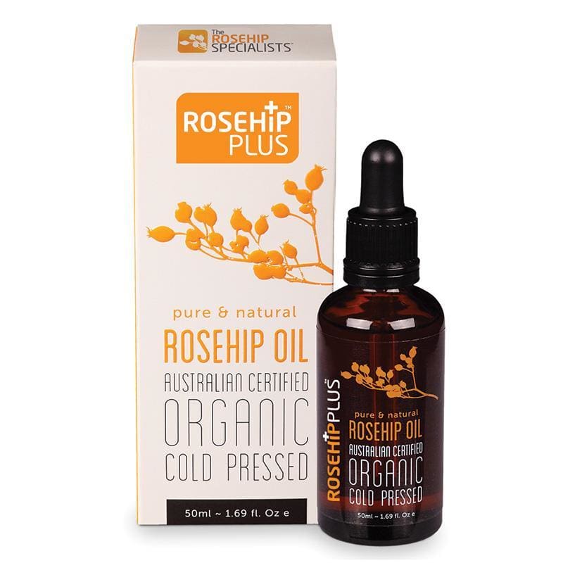 RosehipPLUS Rosehip Oil 50ml front image on Livehealthy HK imported from Australia