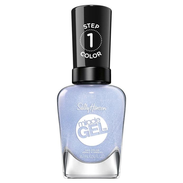 Sally Hansen Miracle Gel Nail Polish Blue Skies Ahead 14.7ml front image on Livehealthy HK imported from Australia