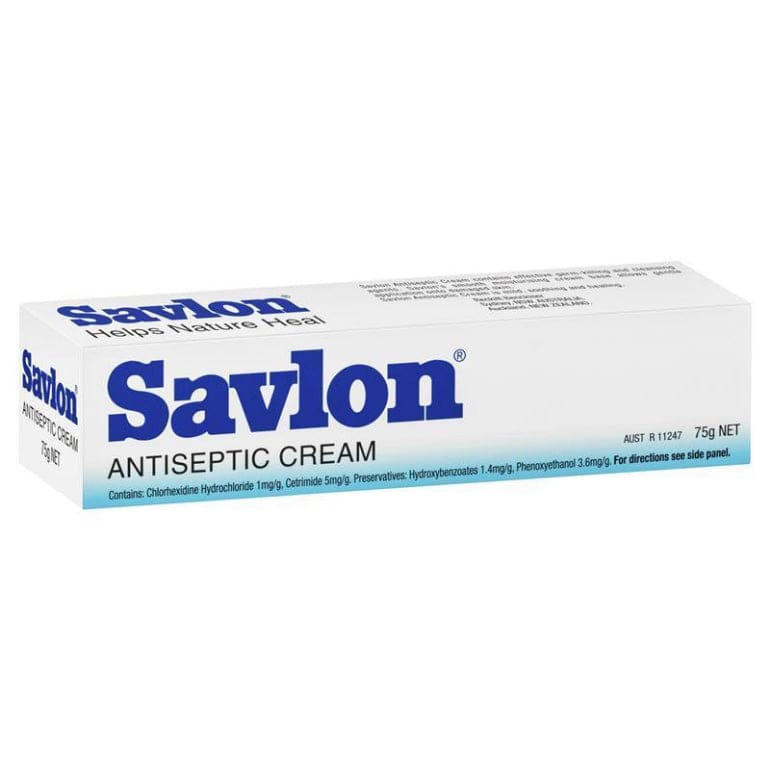 Savlon Antiseptic Cream for Cuts Grazes Bites 75g front image on Livehealthy HK imported from Australia