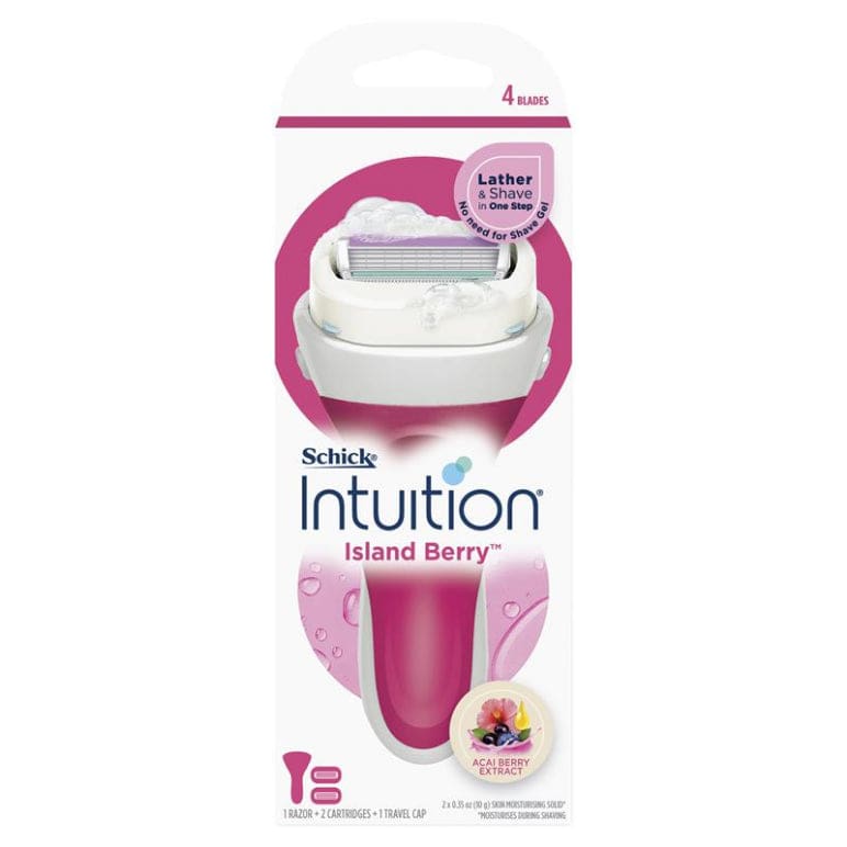 Schick Intuition Island Berry Kit front image on Livehealthy HK imported from Australia