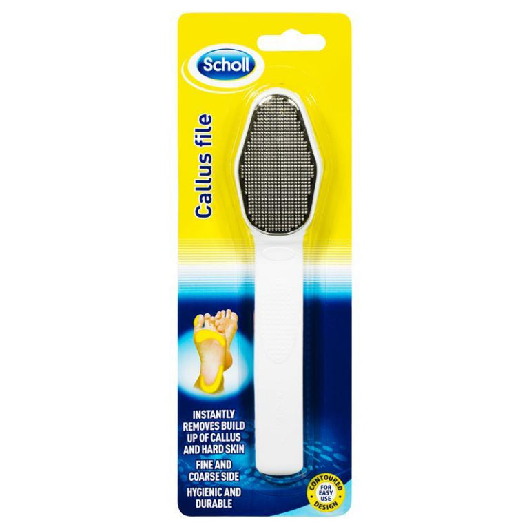 Scholl Callous Hard Skin Manual File front image on Livehealthy HK imported from Australia