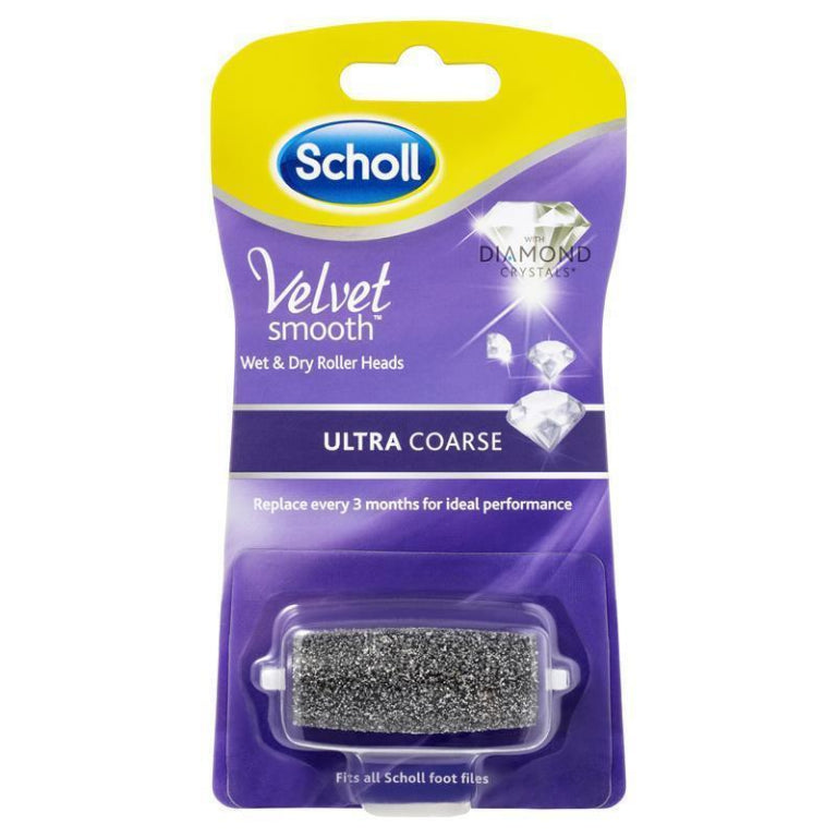 Scholl Foot File Refill Ultra Coarse Single Pack front image on Livehealthy HK imported from Australia