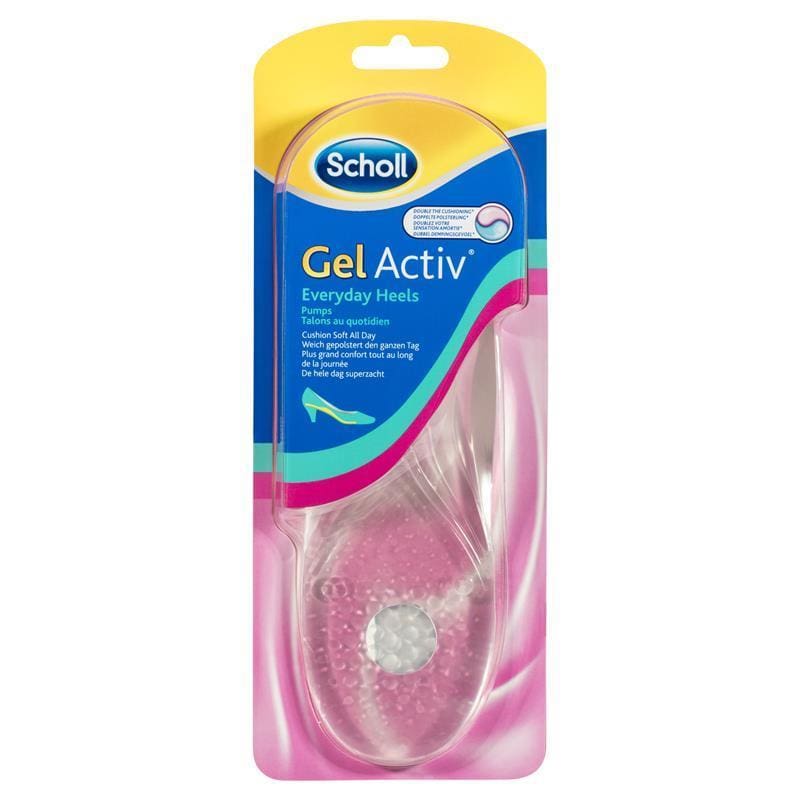Scholl Gel Activ Insoles For Everyday Heels front image on Livehealthy HK imported from Australia