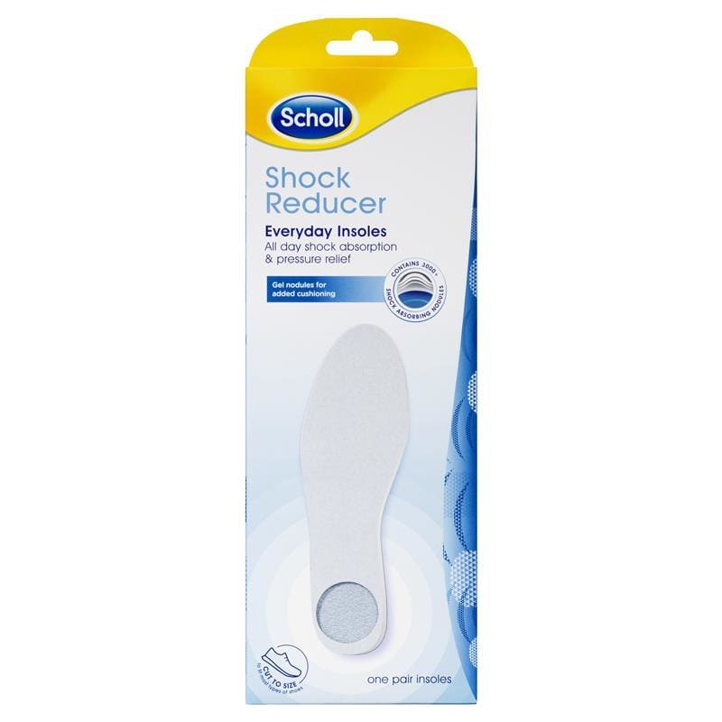 Scholl Shock Reducer Daily Insole front image on Livehealthy HK imported from Australia