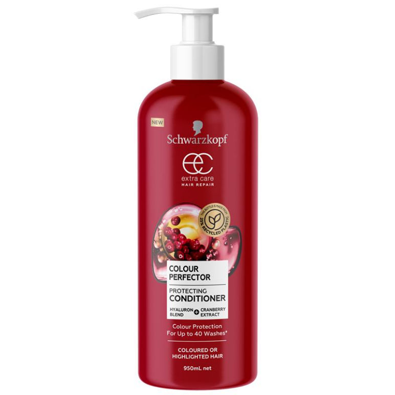 Schwarzkopf Extra Care Colour Perfector Protecting Conditioner 950ml front image on Livehealthy HK imported from Australia