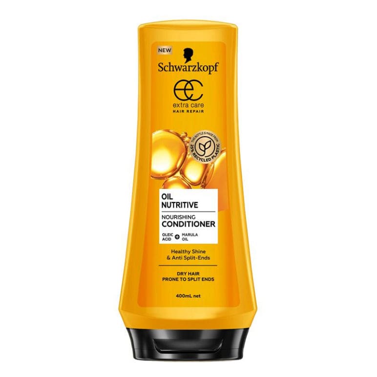 Schwarzkopf Extra Care Oil Nutritive Nourishing Conditioner 400ml front image on Livehealthy HK imported from Australia