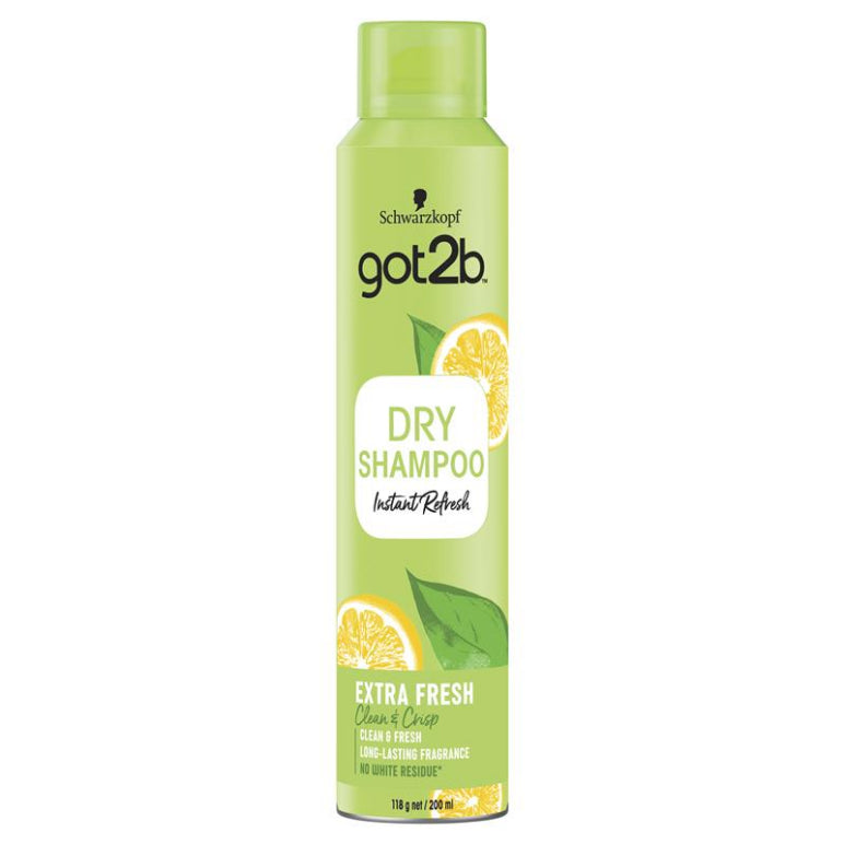 Schwarzkopf Got2b Fresh It Up Regular Dry Shampoo 200ml front image on Livehealthy HK imported from Australia