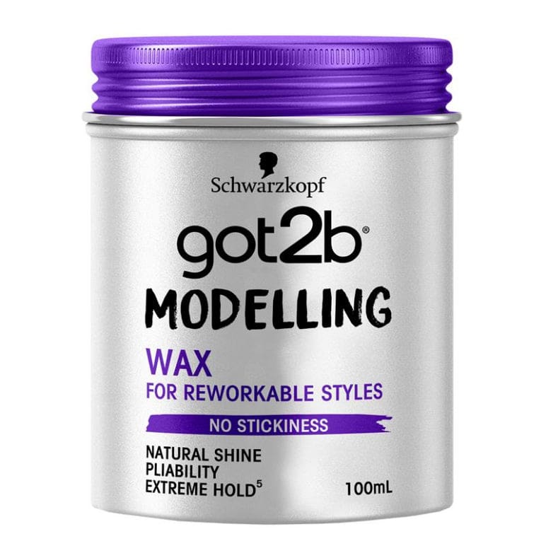 Schwarzkopf Got2b Modelling Wax 100ml front image on Livehealthy HK imported from Australia