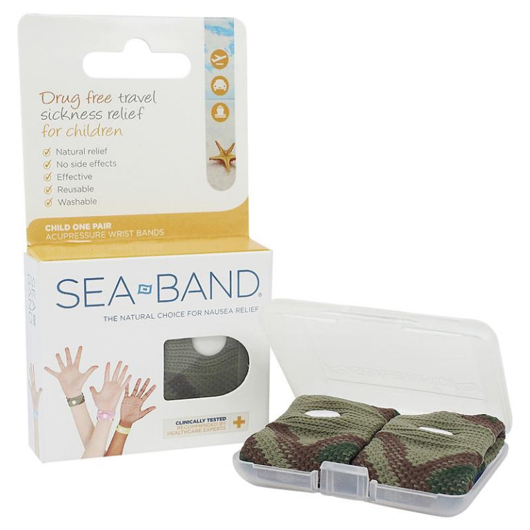 Seaband for Child Travel Sickness front image on Livehealthy HK imported from Australia