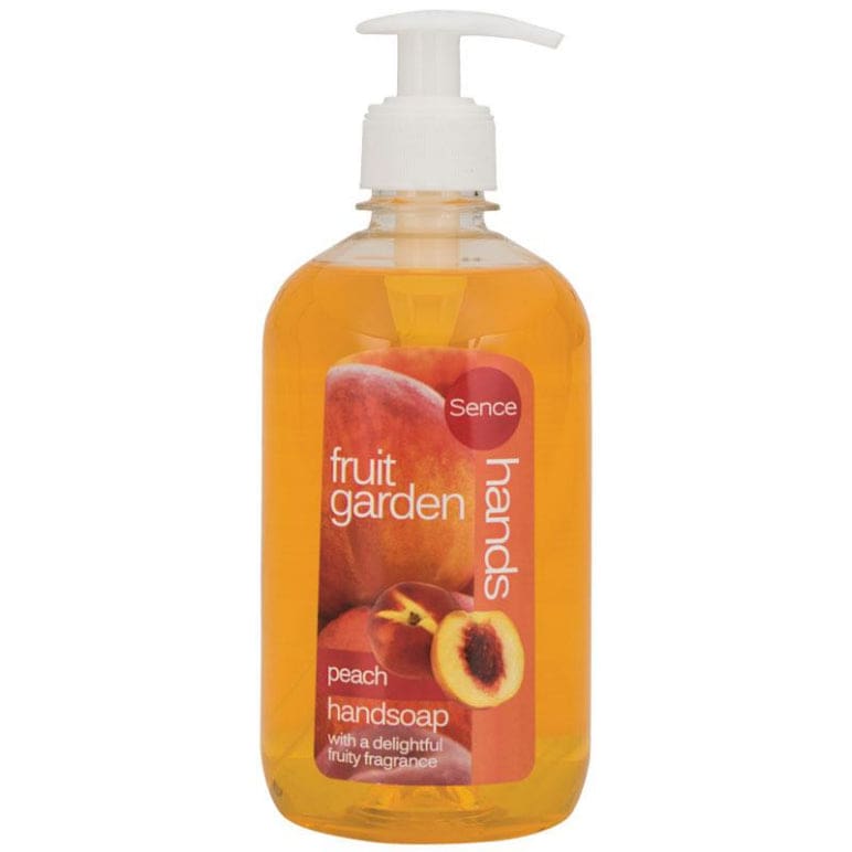 Sence Fruit Garden Hand Soap Peach 500ml front image on Livehealthy HK imported from Australia