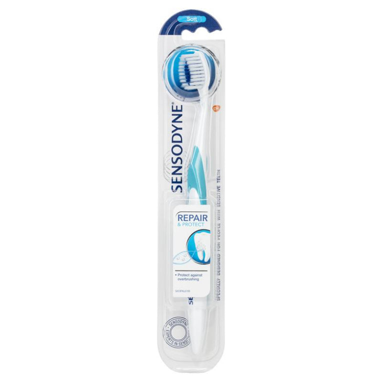 Sensodyne Sensitive Teeth Repair & Protect Toothbrush 1 Pack front image on Livehealthy HK imported from Australia
