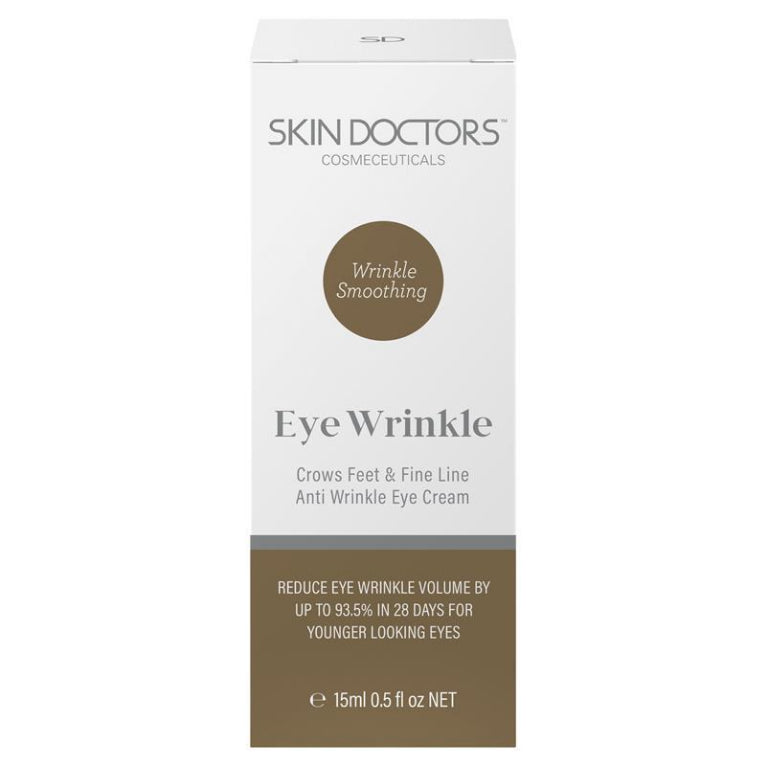 Skin Doctors Eyewrinkle Wrinkle Smoothing Cream 15ml front image on Livehealthy HK imported from Australia