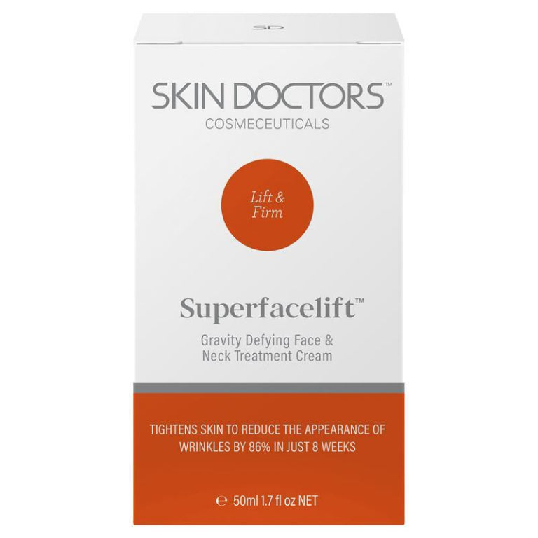 Skin Doctors Superfacelift Skin Firming Cream 50ml front image on Livehealthy HK imported from Australia