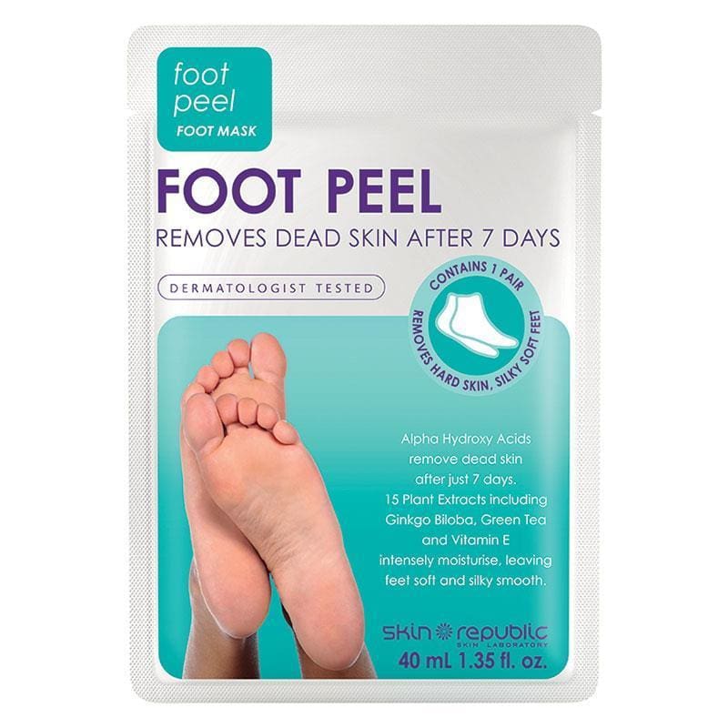 Skin Republic Foot Peel front image on Livehealthy HK imported from Australia
