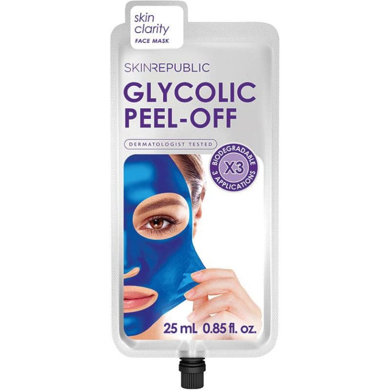 Skin Republic Glycolic Peel Off 25ml front image on Livehealthy HK imported from Australia