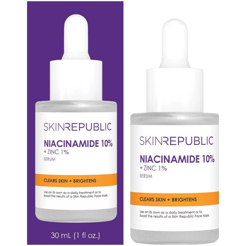 Skin Republic Niacinamide 10% Serum 30ml front image on Livehealthy HK imported from Australia