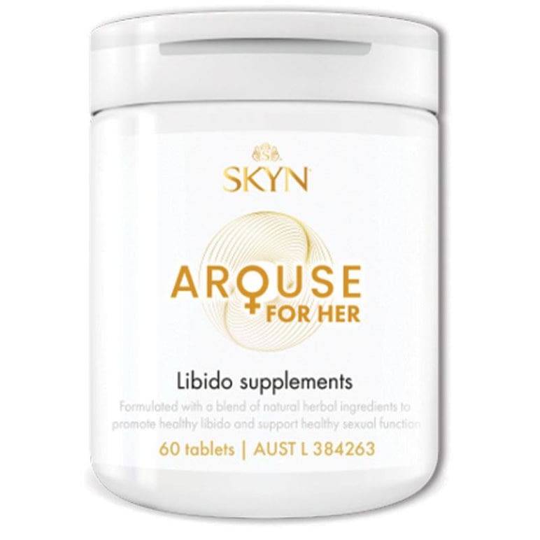 Skyn Arouse For Her Libido Supplements 60 Tablets front image on Livehealthy HK imported from Australia