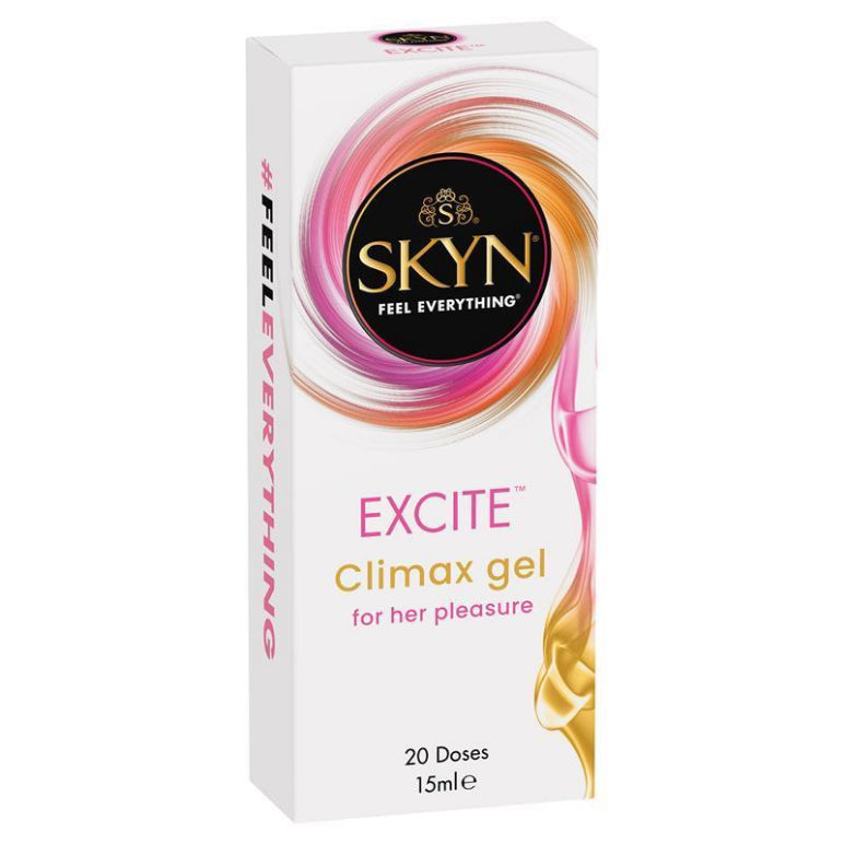 Skyn Excite Intimate Gel 15ml front image on Livehealthy HK imported from Australia