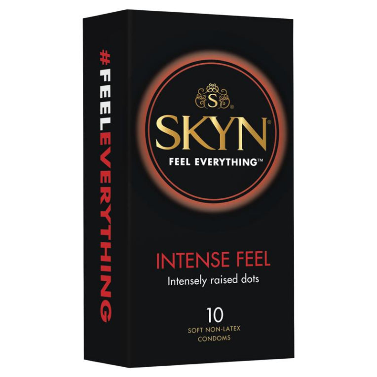 SKYN Intense Feel Condoms 10 Pack front image on Livehealthy HK imported from Australia