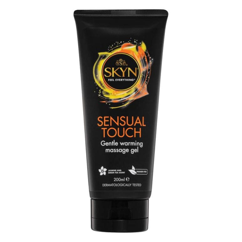 Skyn Sensual Touch Massage Gel 200ml front image on Livehealthy HK imported from Australia