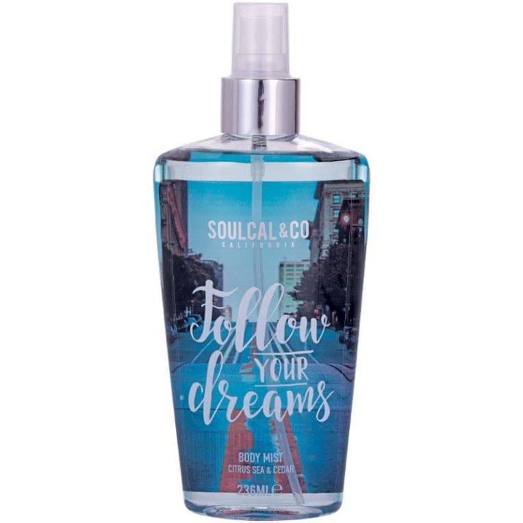 SoulCal & Co Follow Your Dreams Body Mist 236ml | Live Healthy Store HK - SoulCal & Co / Health & Personal