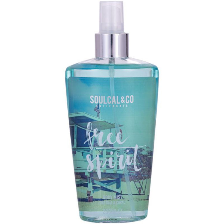 SoulCal & Co Free Spirit Body Mist 236ml front image on Livehealthy HK imported from Australia