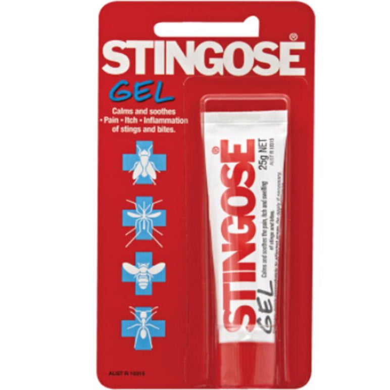 Stingose Gel Blister 25g front image on Livehealthy HK imported from Australia