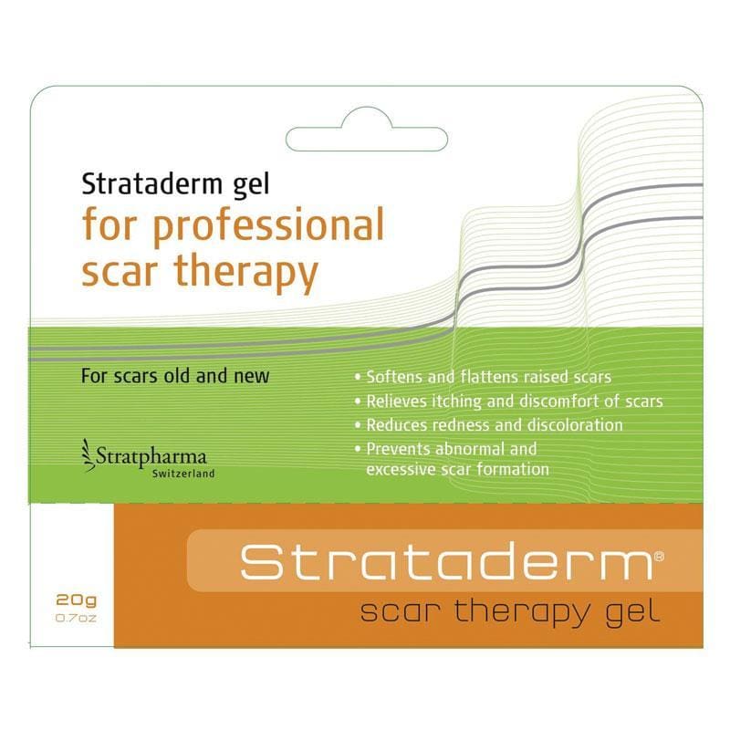 Strataderm Scar Therapy Silicon Gel 20g front image on Livehealthy HK imported from Australia