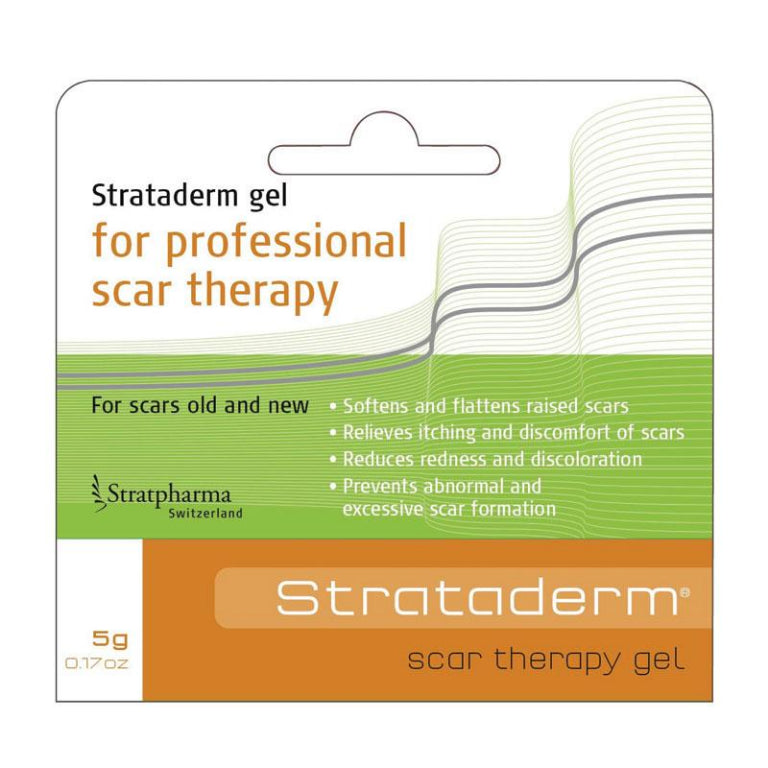 Strataderm Scar Therapy Silicon Gel 5g front image on Livehealthy HK imported from Australia