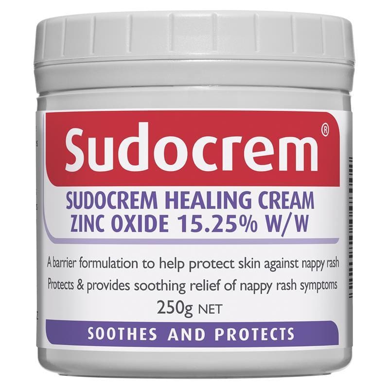 Sudocrem Healing Cream 250g for Nappy Rash front image on Livehealthy HK imported from Australia