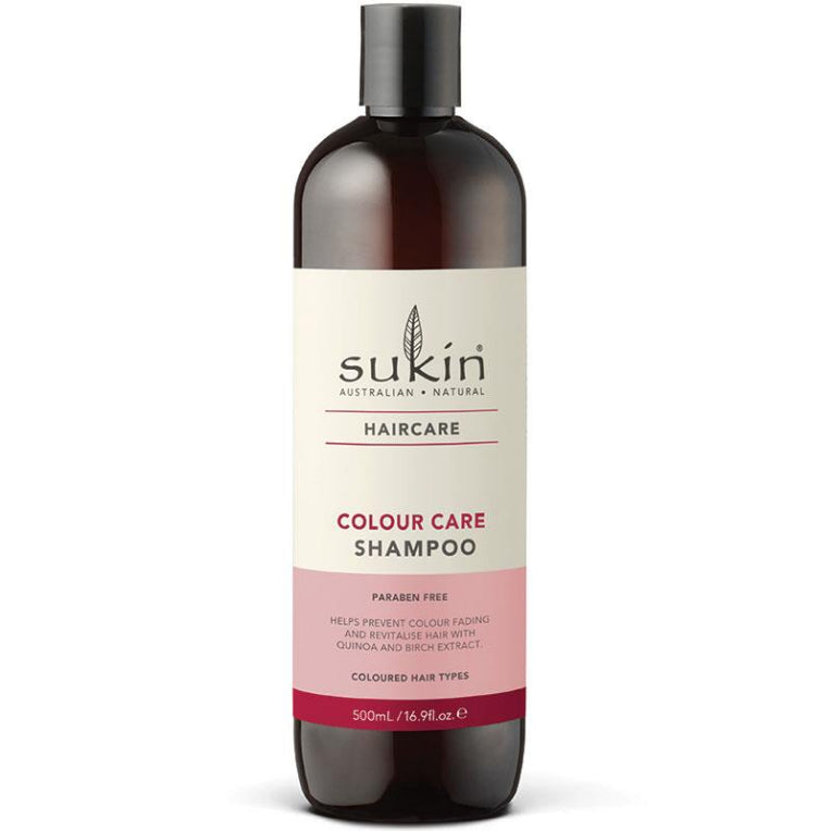 Sukin Colour Care Shampoo 500ml front image on Livehealthy HK imported from Australia