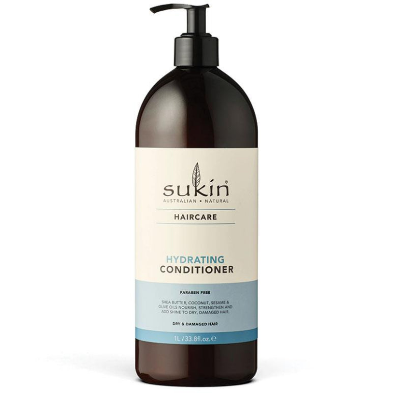 Sukin Hydrating Conditioner 1 Litre front image on Livehealthy HK imported from Australia