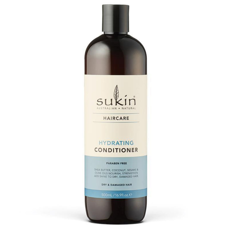 Sukin Hydrating Conditioner 500ml front image on Livehealthy HK imported from Australia