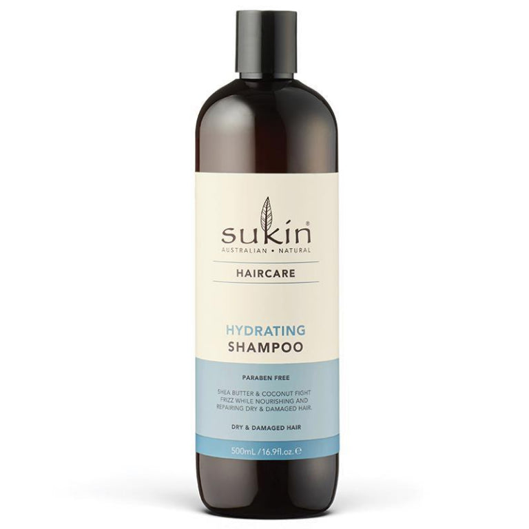 Sukin Hydrating Shampoo 500ml front image on Livehealthy HK imported from Australia