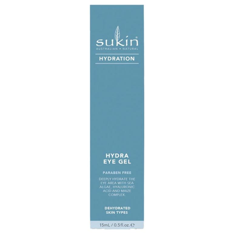 Sukin Hydration Hydra Eye Gel 15ml front image on Livehealthy HK imported from Australia