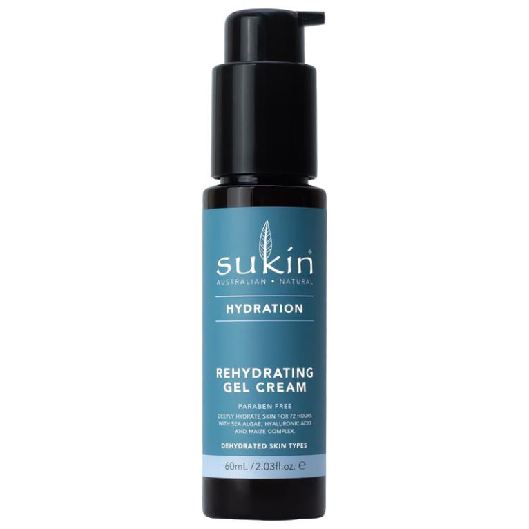Sukin Hydration Rehydrating Gel Cream 60ml front image on Livehealthy HK imported from Australia