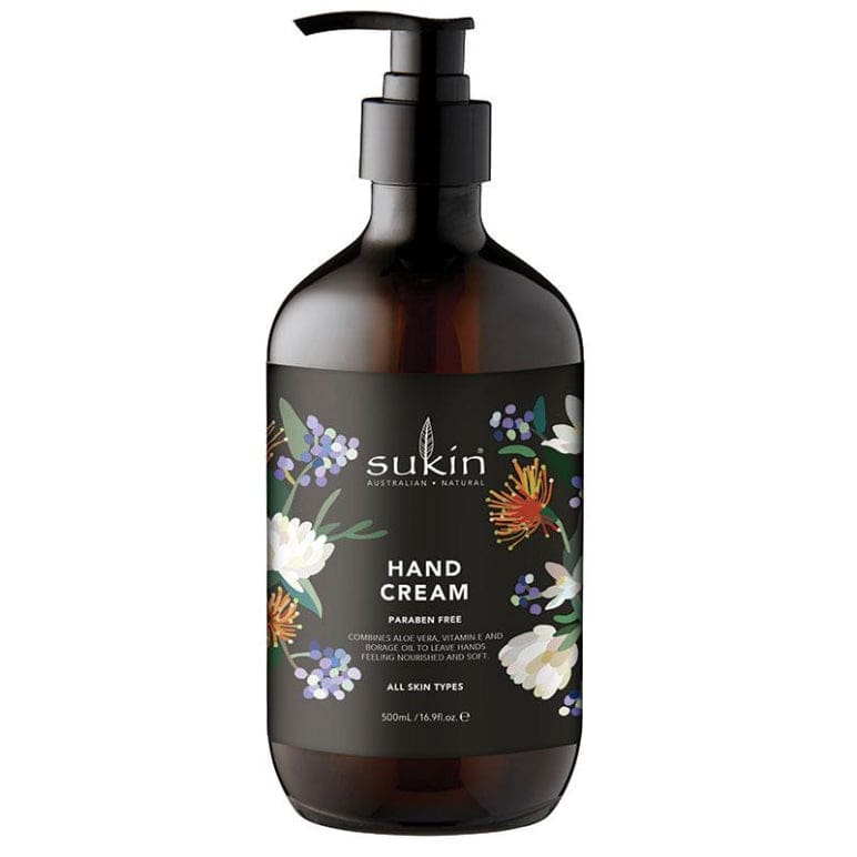 Sukin Kimmy Hogan Hand Cream 500ml front image on Livehealthy HK imported from Australia