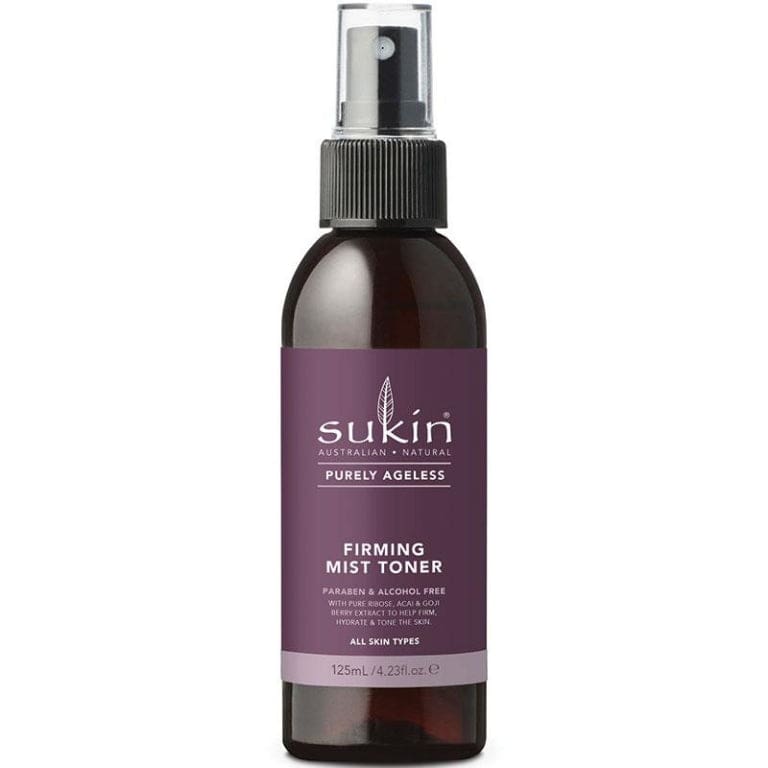 Sukin Purely Ageless Firming Mist Toner 125ml front image on Livehealthy HK imported from Australia