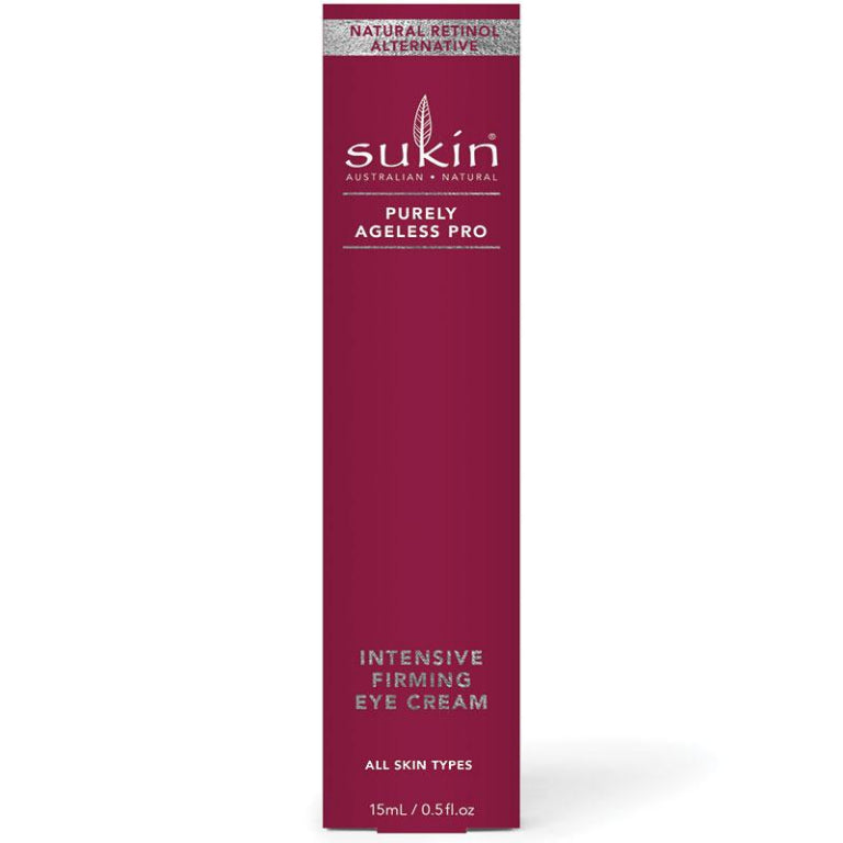 Sukin Purely Ageless Pro Firming Eye Cream 15ml front image on Livehealthy HK imported from Australia