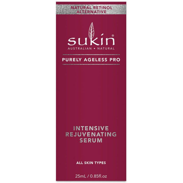 Sukin Purely Ageless Pro Rejuvenating Serum 25ml front image on Livehealthy HK imported from Australia