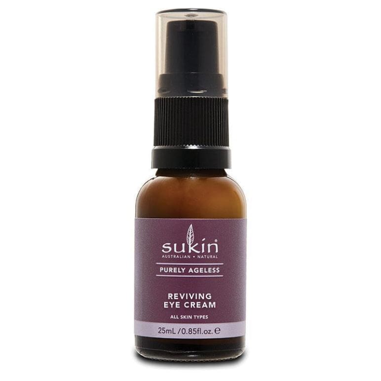 Sukin Purely Ageless Reviving Eye Cream 25ml front image on Livehealthy HK imported from Australia