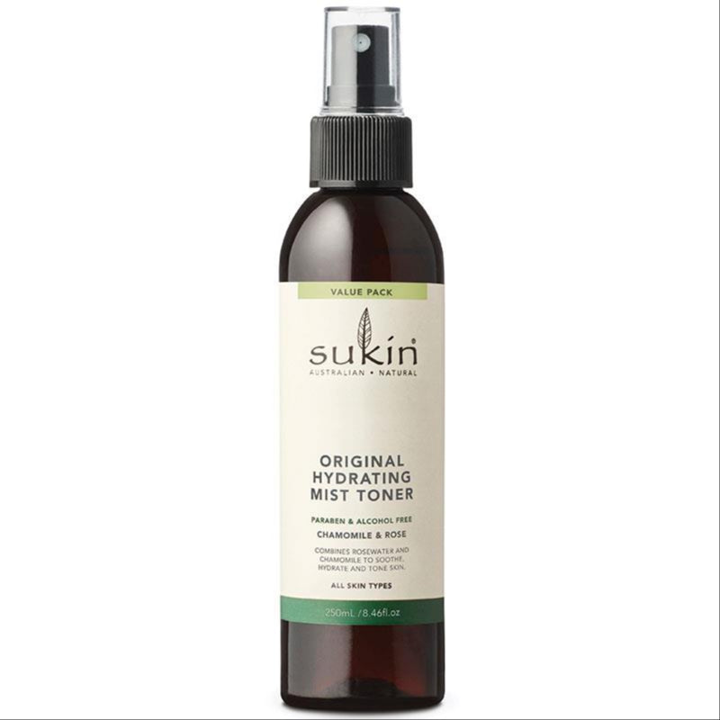 Sukin Signature Hydrating Mist Toner 250ml front image on Livehealthy HK imported from Australia