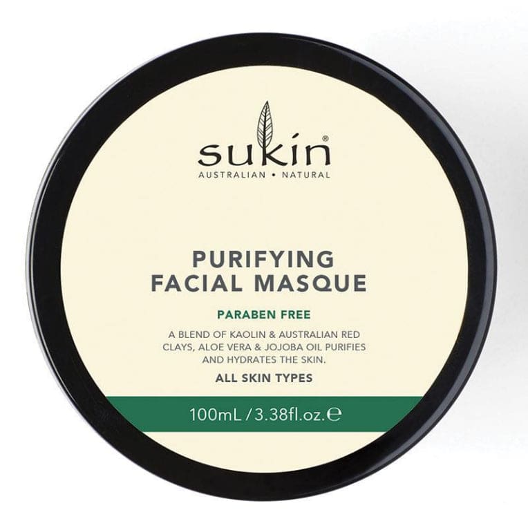 Sukin Signature Purifying Facial Masque 100ml front image on Livehealthy HK imported from Australia