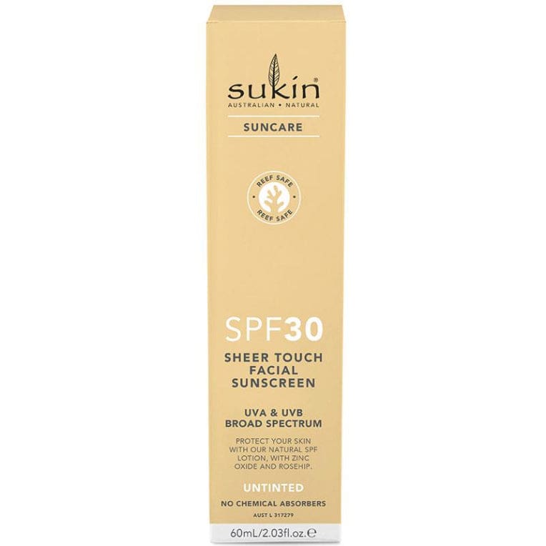 Sukin SPF 30 Sunscreen Lotion 60ml front image on Livehealthy HK imported from Australia